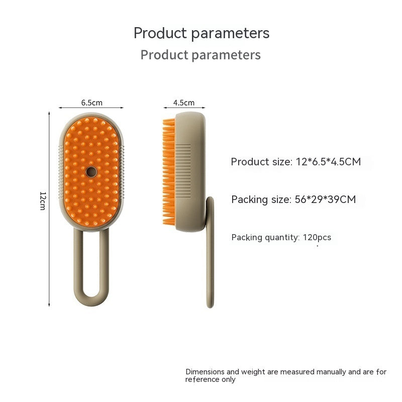 Chammypet™ 3-in-1 Electric Pet Steam Brush