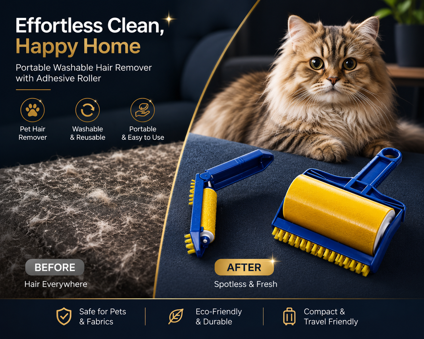 Chammypet™ Reusable Fur Roller