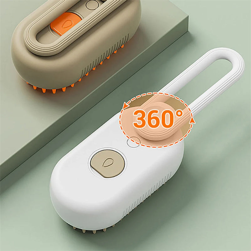 Chammypet™  3-in-1 Electric Pet Steam Brush